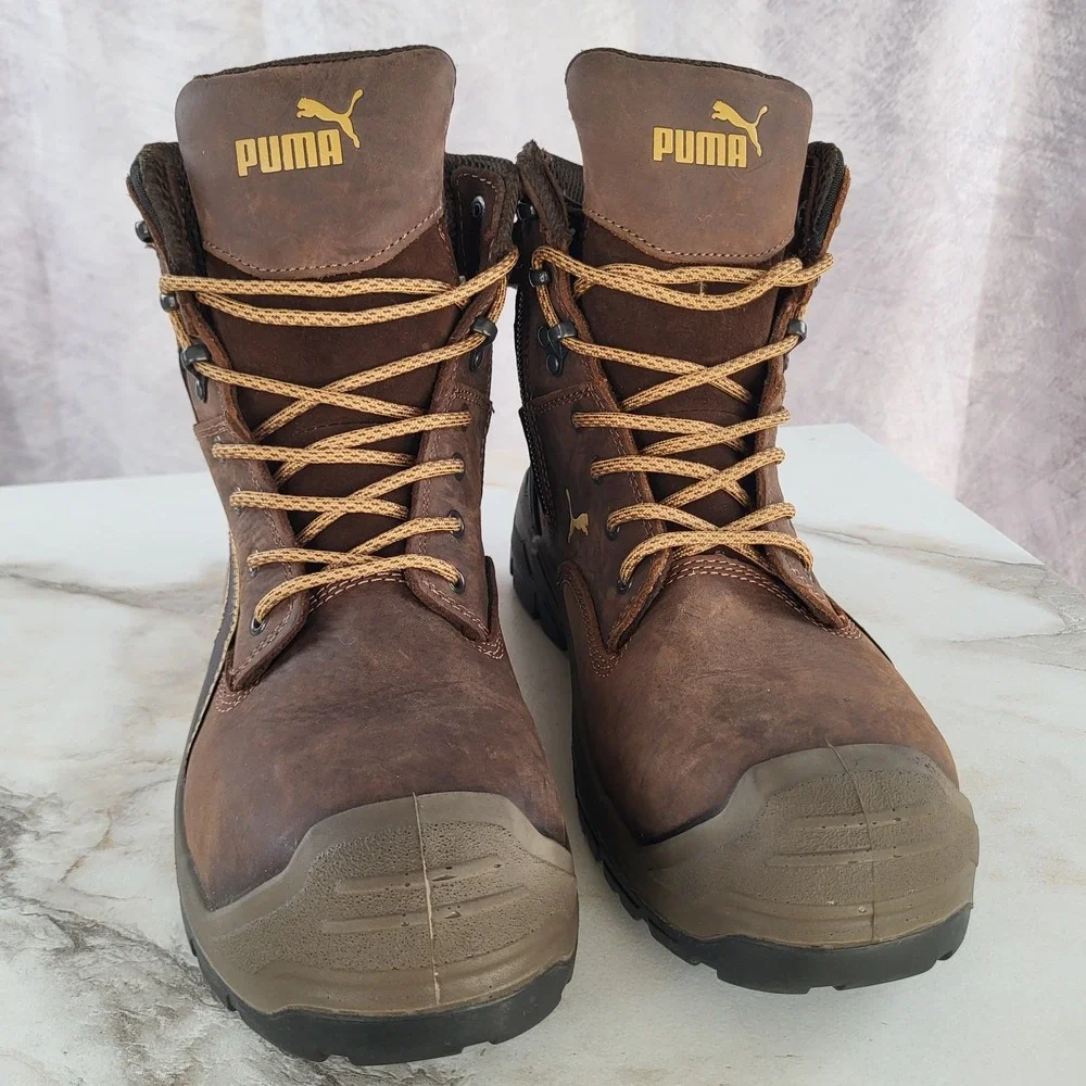 Puma Safety Conquest CTX High Waterproof Boots Men's Size 12 Composite Toe